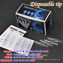 2014 100% newest tattoo disposable plastic tattoo tip&tube